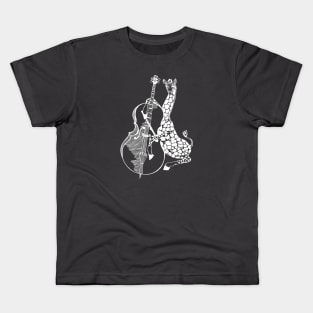 SEEMBO Giraffe Playing Cello Musician Cellist Music Fun Band Kids T-Shirt